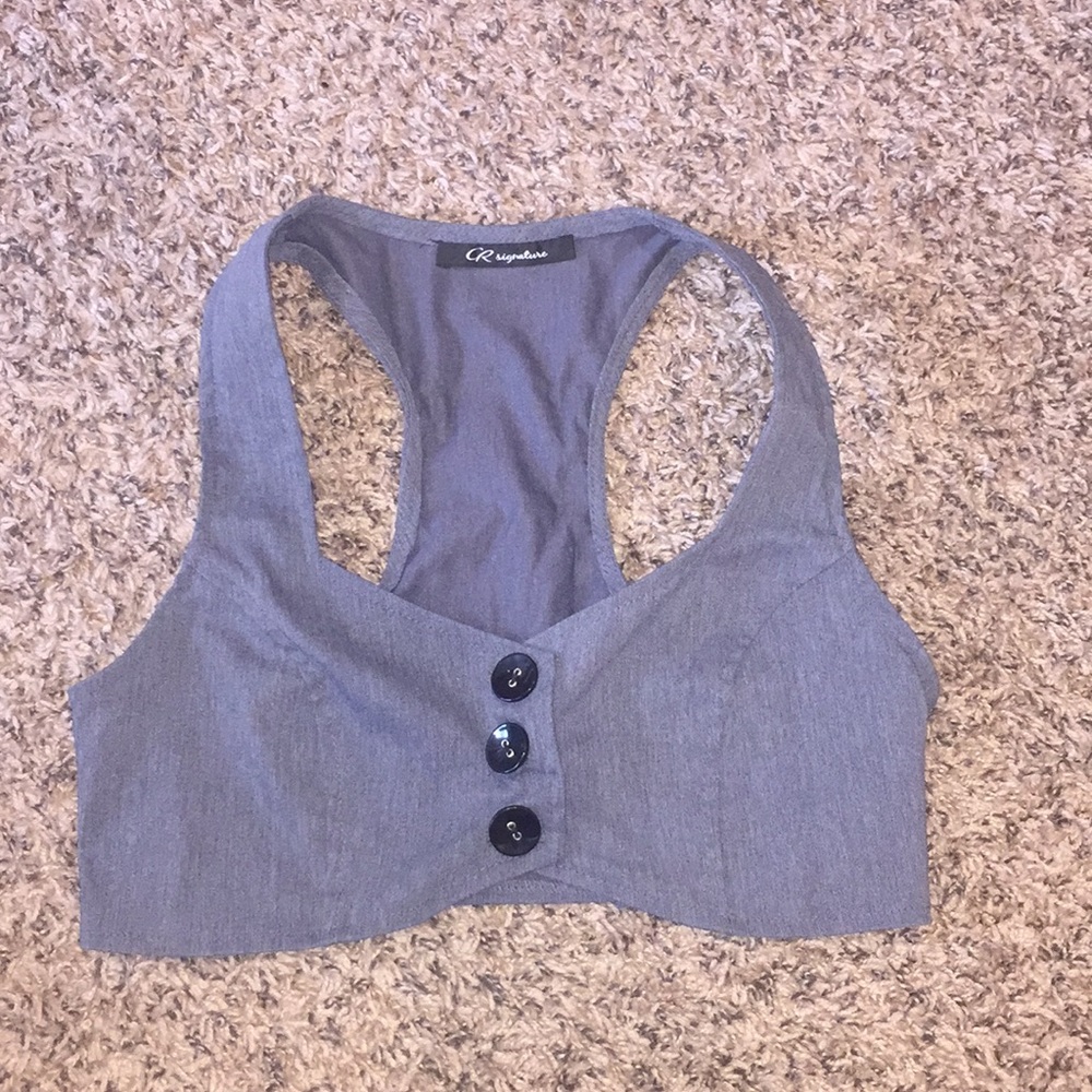 CR signature crop top